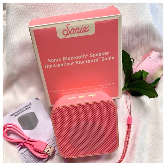 🎉HP NIB SONIX Bluetooth Speaker 🎶🎼🎵Bluetooth Charger & Wristlet - Picture 8 of 16